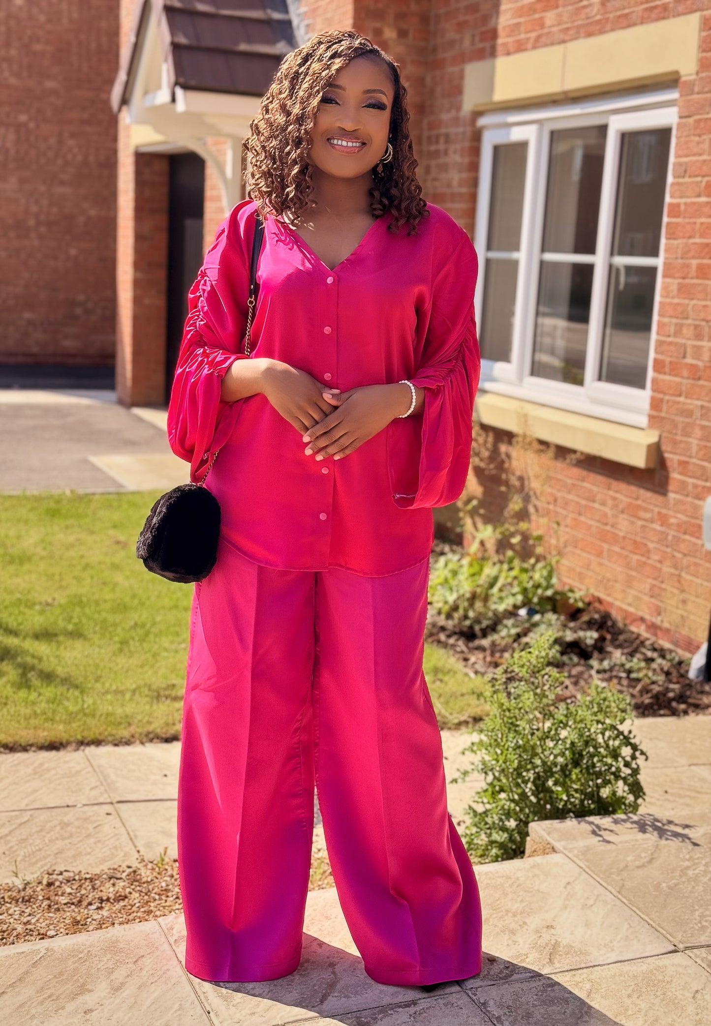 Elizabeth's Silk & Mikado Coord Set