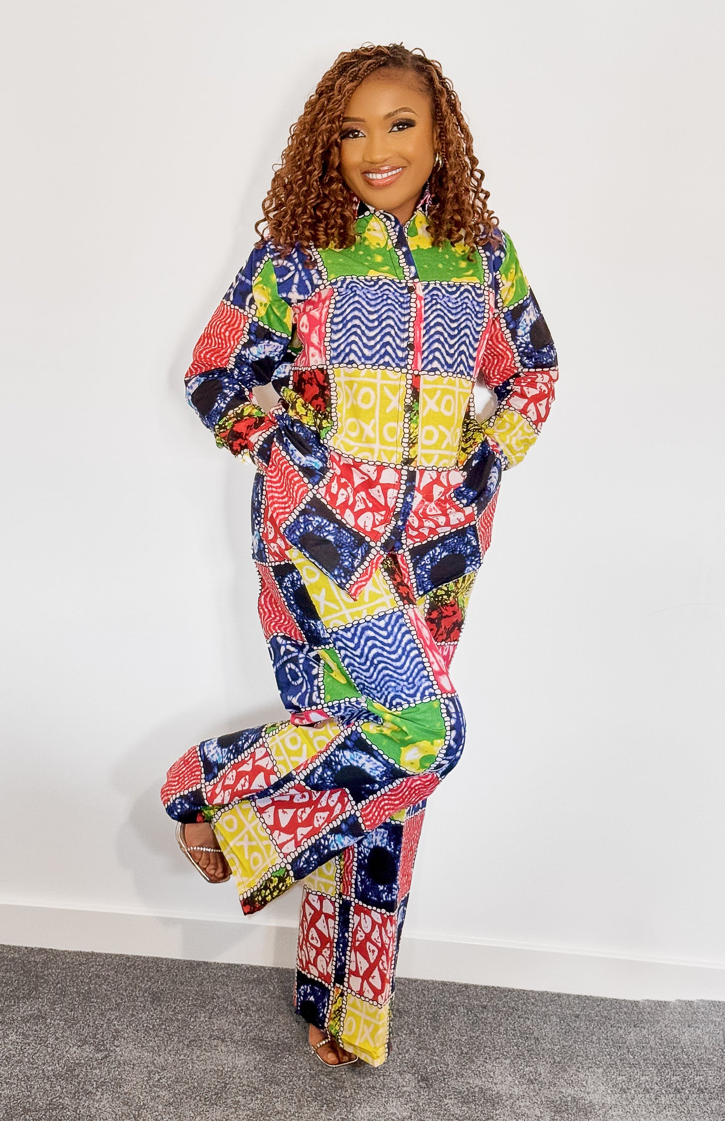 Amina's Ankara Shirt & Pants Set