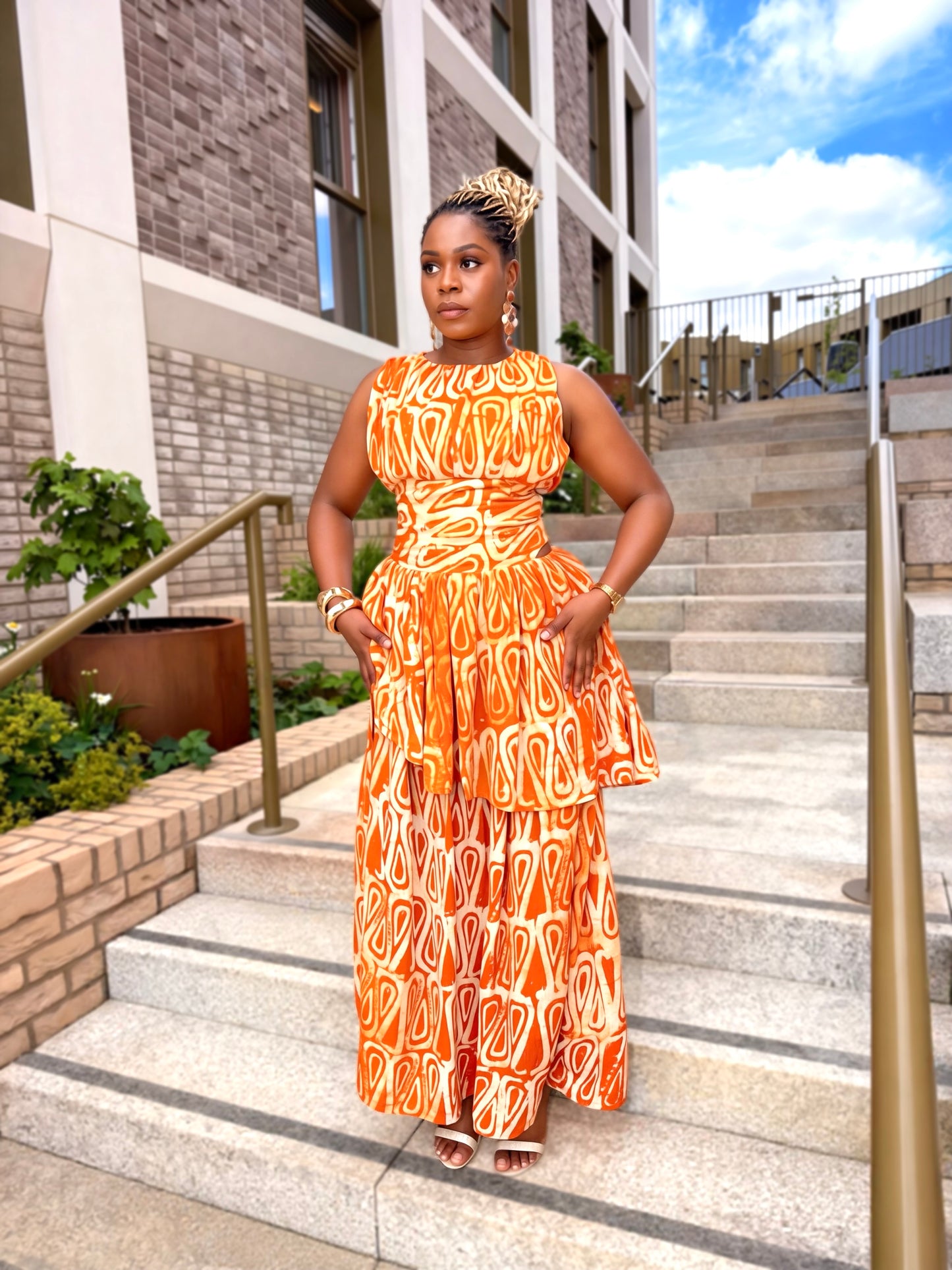 Zuri Pleated Dress