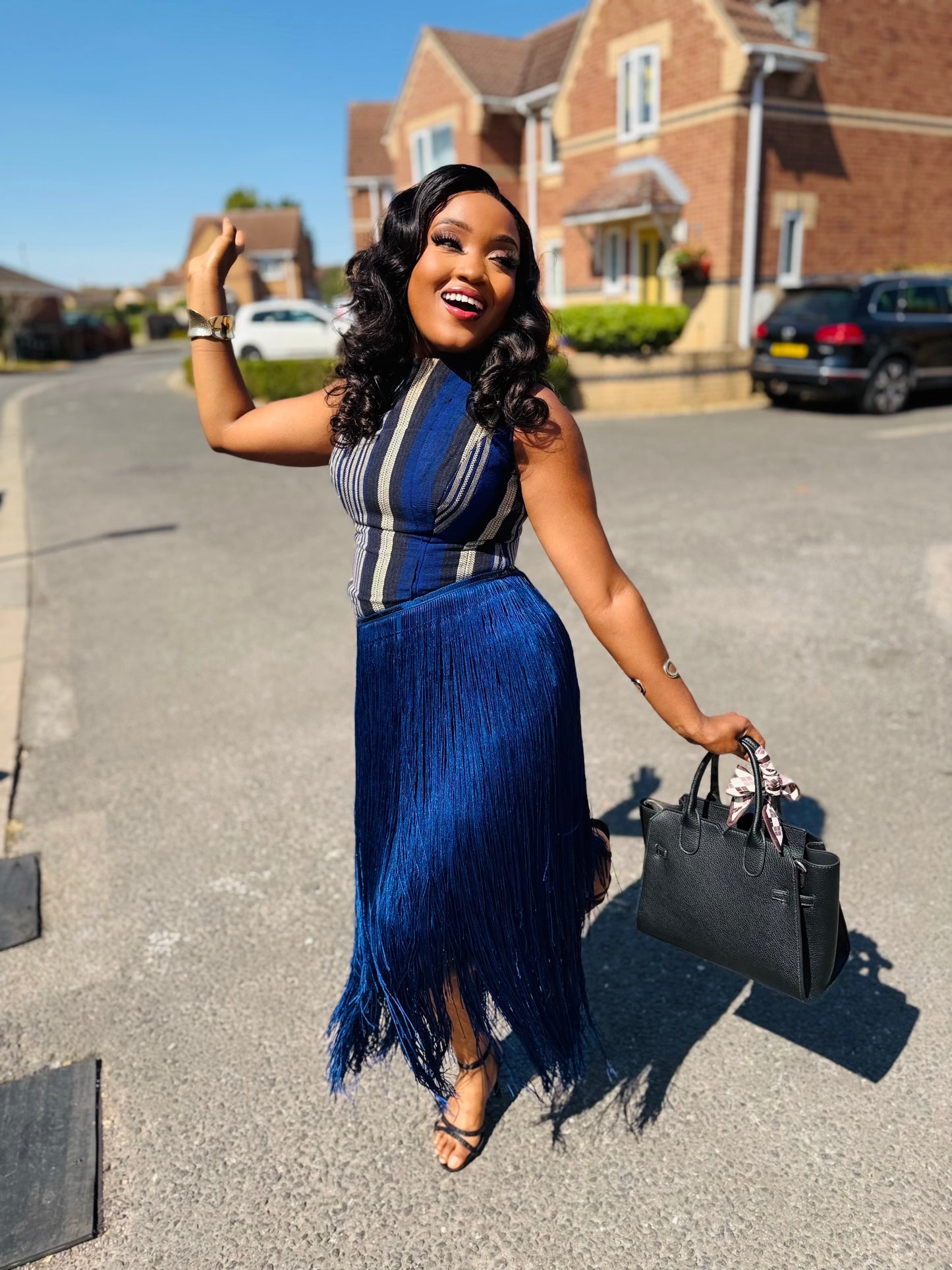 Beacon Fringe Dress