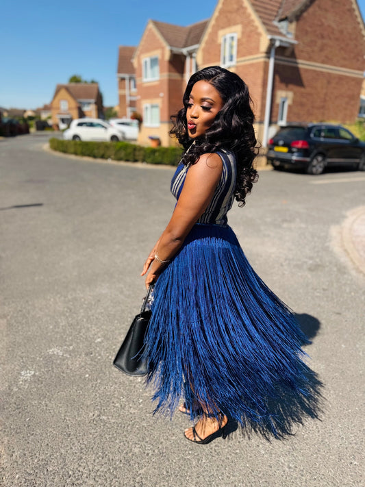 Beacon Fringe Dress