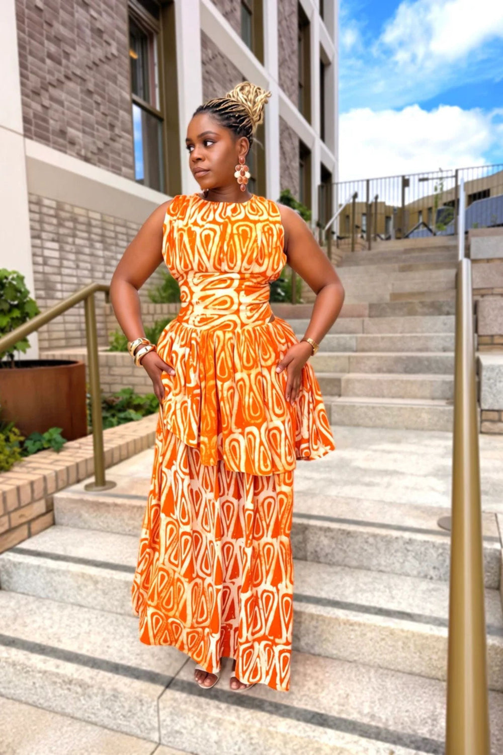 Zuri Pleated Dress